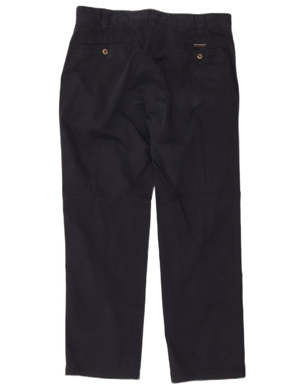 Pantaloni chino drepți pentru bărbați Navigare IT 52 XL W36 L30 bleumarin bumbac
