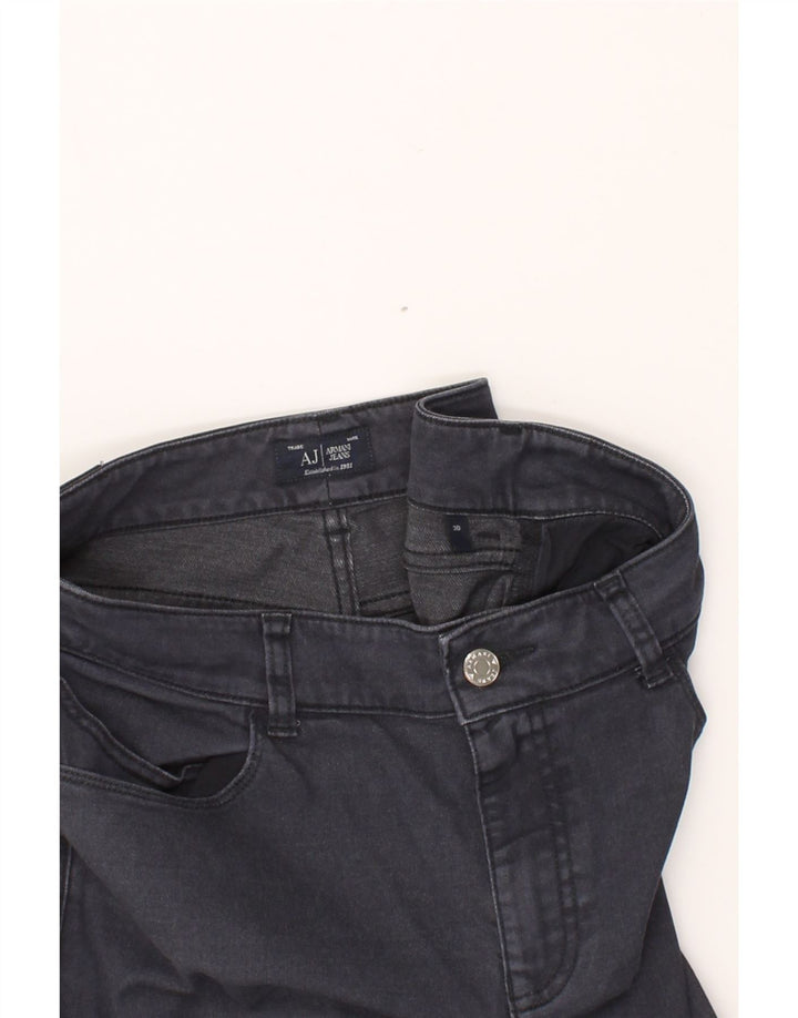 ARMANI JEANS Womens Slim Jeans W30 L32  Navy Blue Vintage Armani Jeans and Second-Hand Armani Jeans from Messina Hembry 