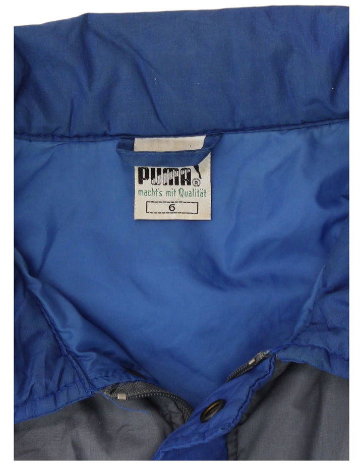 Jachetă de vânt pentru bărbați Puma UK 40, mare, albastru, poliester color bloc