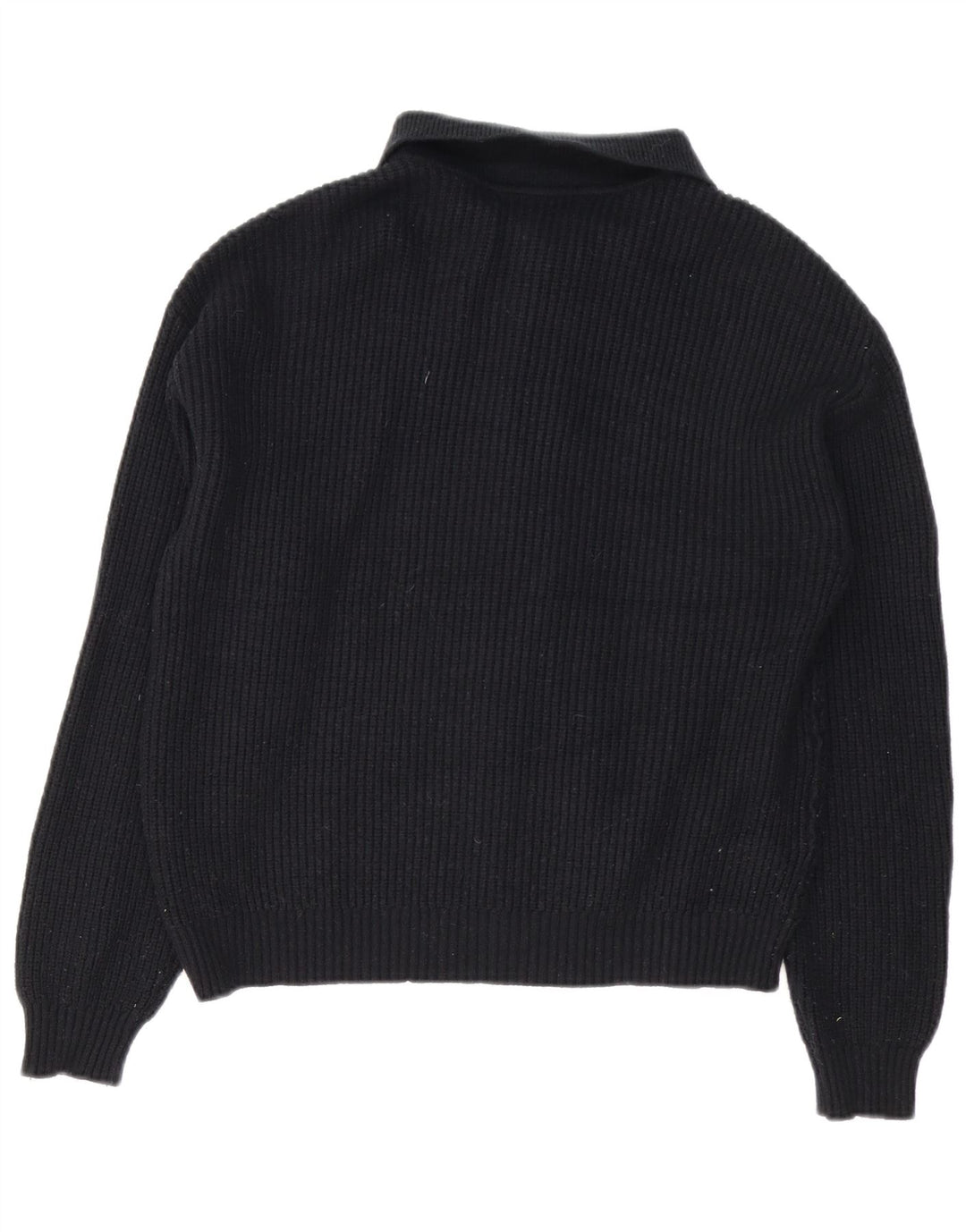Pulover cardigan pentru femei Marks & Spencer UK 14 Medium Black Viscose