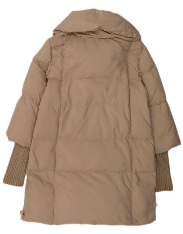 Jachetă căptușită pentru femei Max & Co. UK 10 Small Beige Poliester