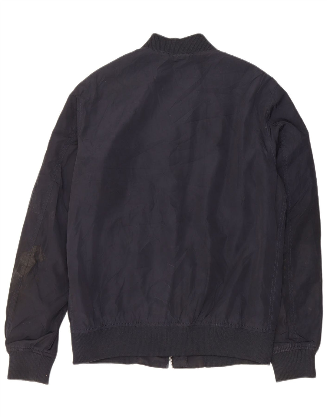 Bomber pentru bărbați Zara UK 40 mare, albastru, poliester