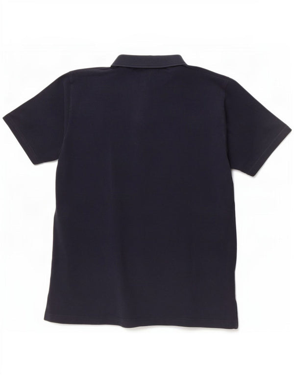 Tricou polo pentru bărbați The North Face, bumbac, albastru bleumarin mediu