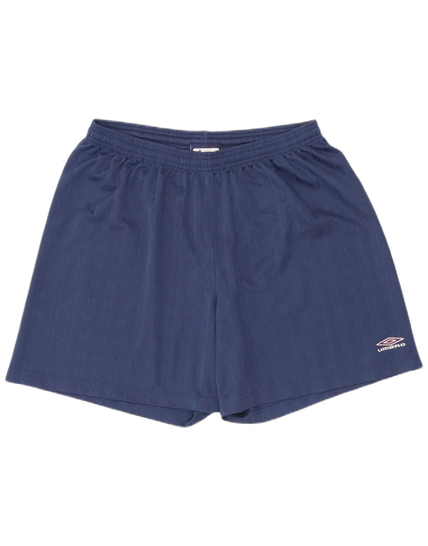 Pantaloni scurți sport Umbro pentru femei XL bleumarin Geometric Sports