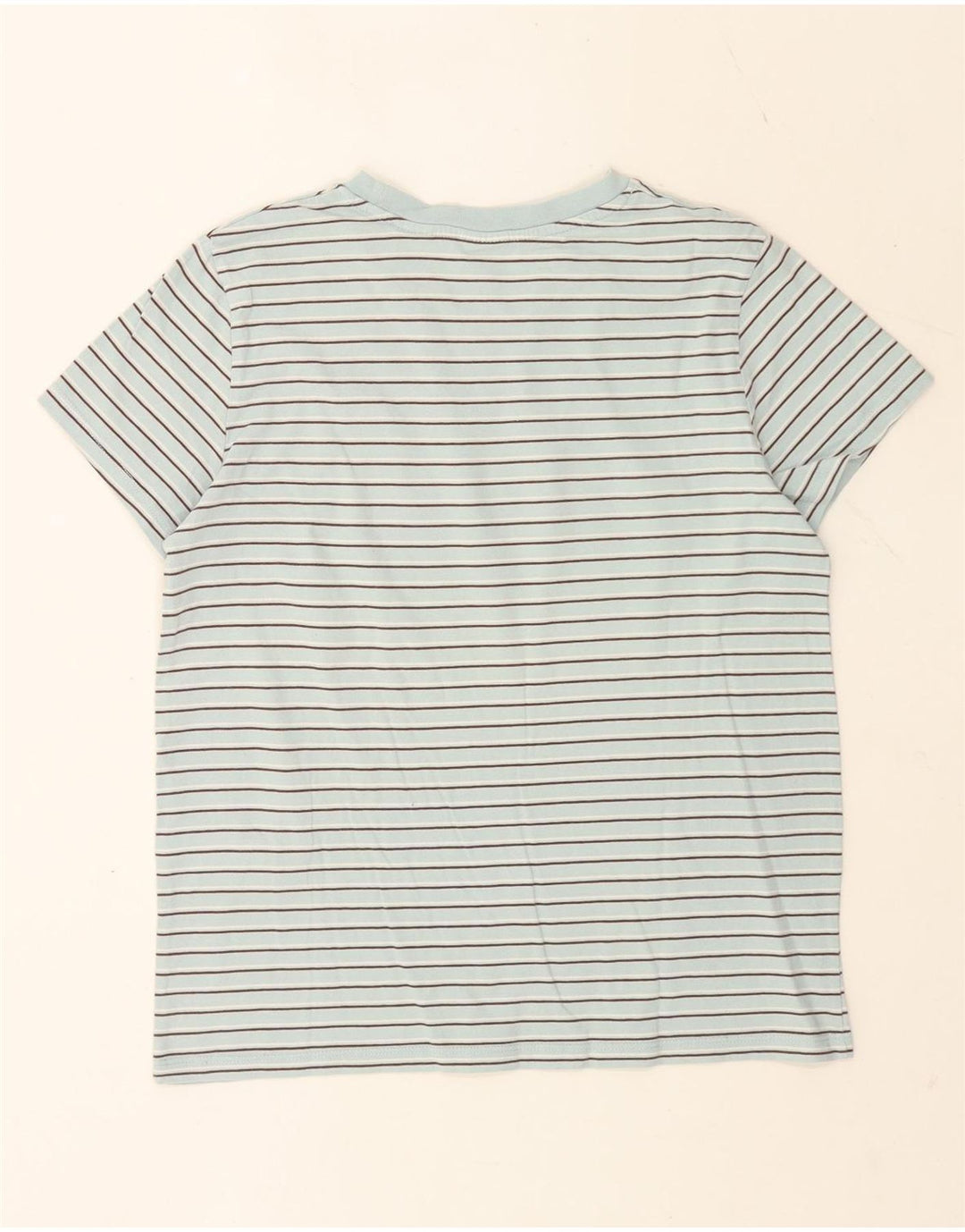 Tricou pentru femei Levi's Top UK 14 Medium Blue Striped Bumbac