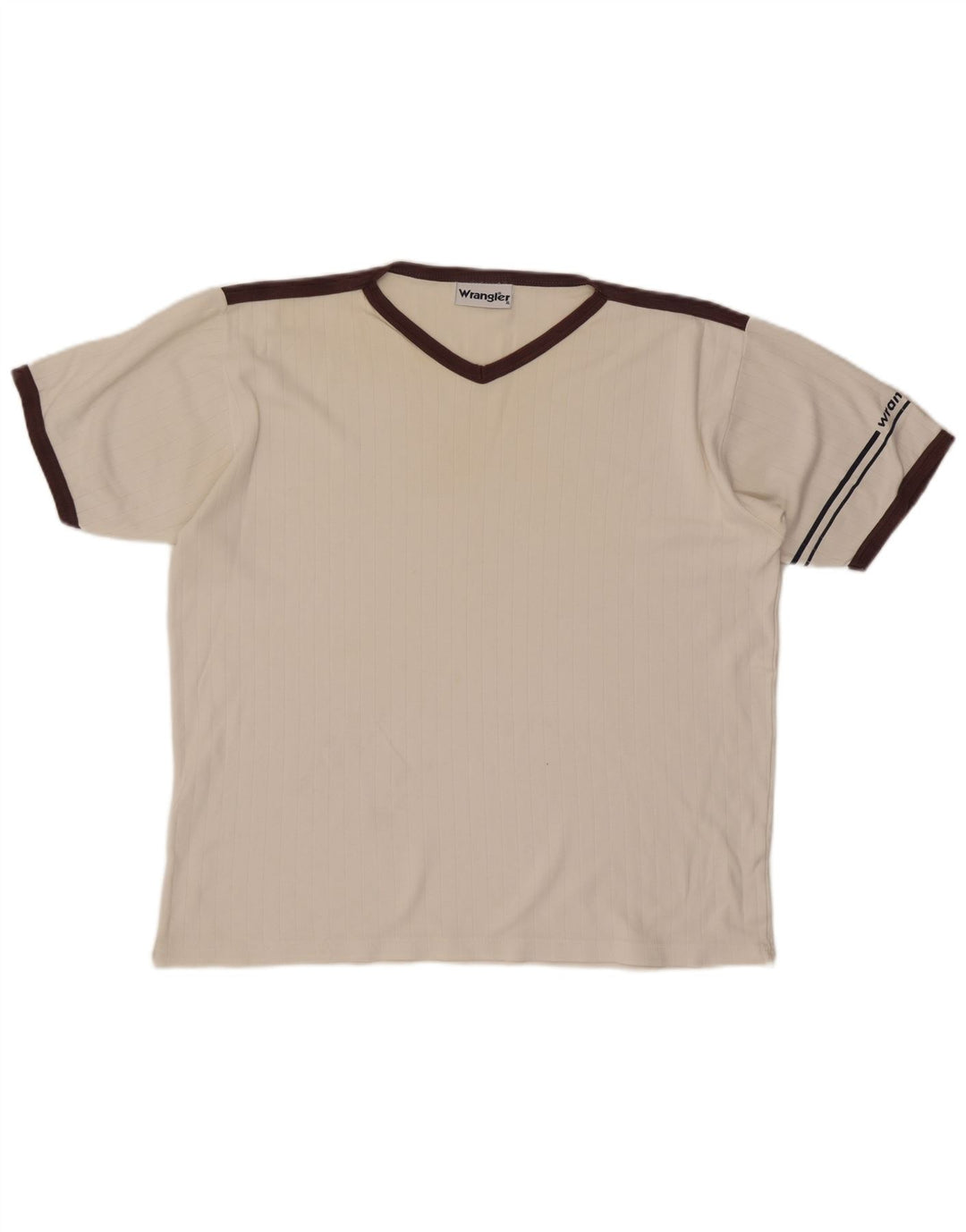 Tricou pentru bărbați Wrangler Top XL Alb Colorblock
