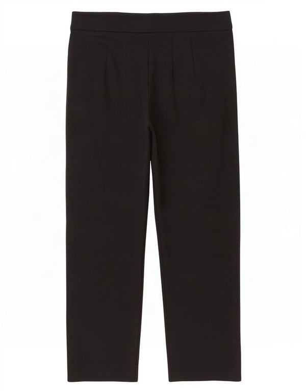 Pantaloni casual drepti pentru femei Marks & Spencer UK 12 Medium W30 L28 Negru