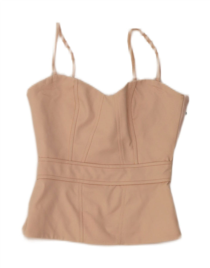LIU JO Womens Cami Top IT 38 XS Pink Acetate