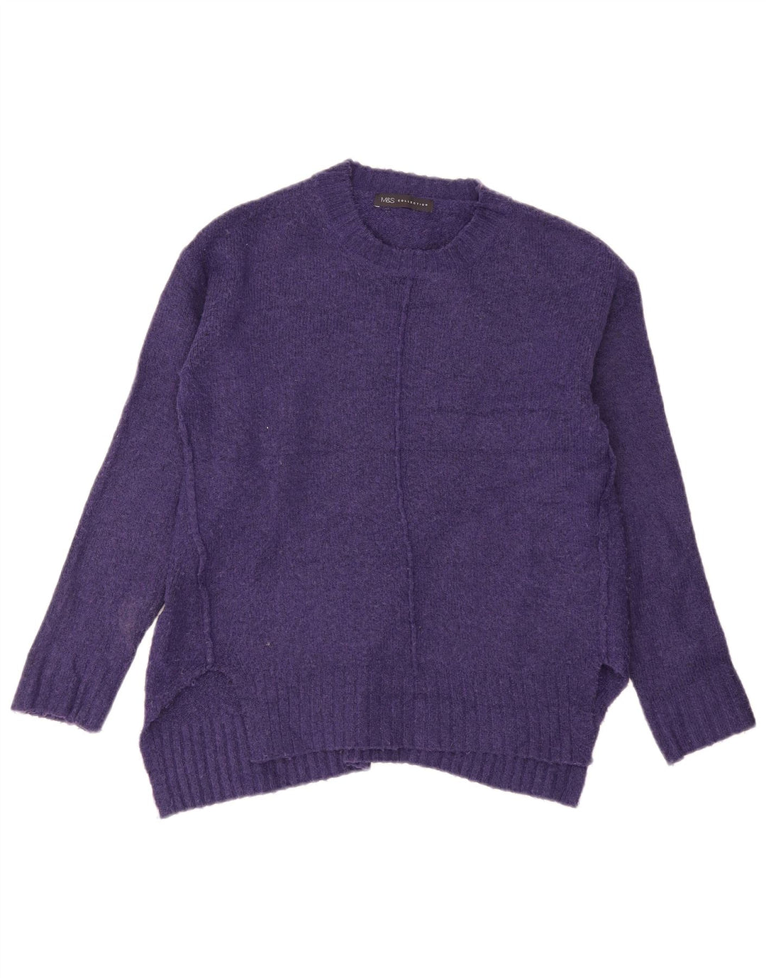 Pulover pentru femei Marks & Spencer cu decolteu rotund UK 10 mic violet