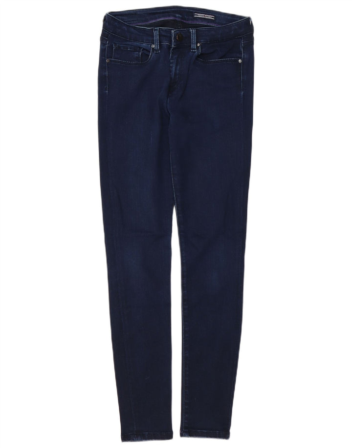 Blugi skinny pentru femei TOMMY HILFIGER W28 L28 bleumarin