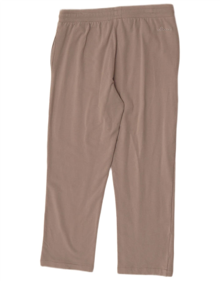 Pantaloni de trening Ellesse pentru femei UK 14, bumbac gri mediu