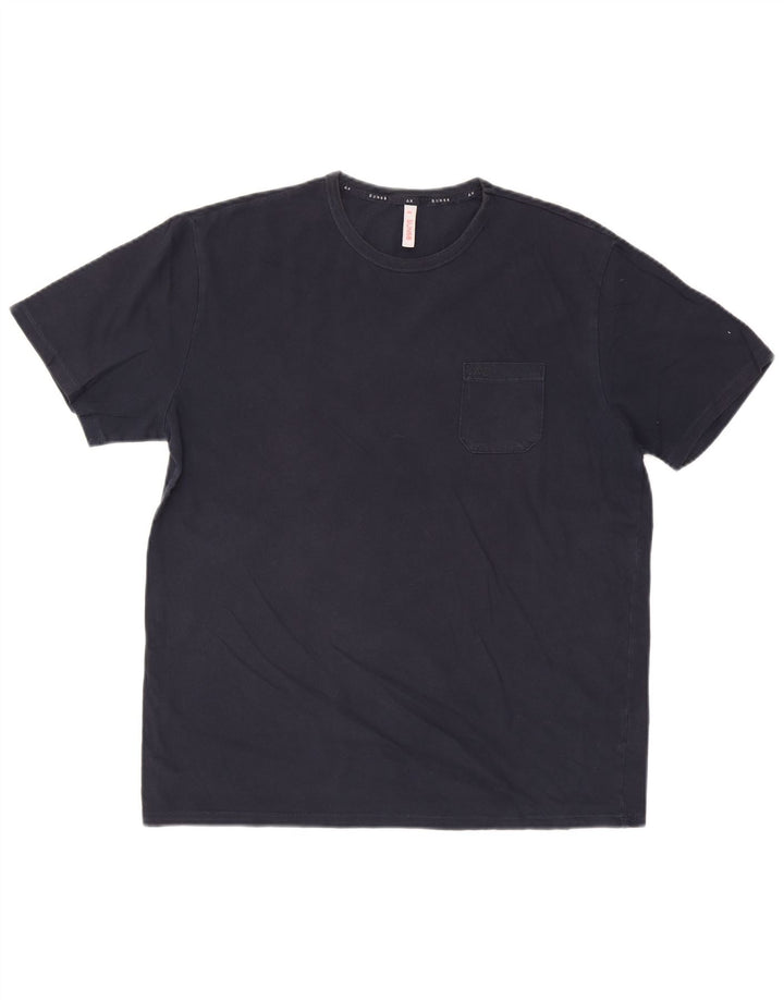 Sun68 Tricou pentru bărbați Top 2XL Bumbac bleumarin