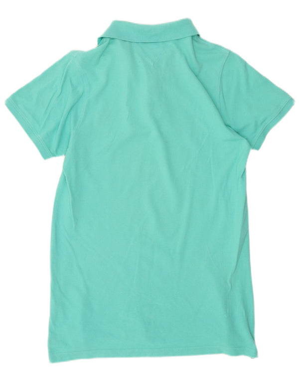 Tommy Hilfiger Mens Polo Shirt XL Turquoise Cotton