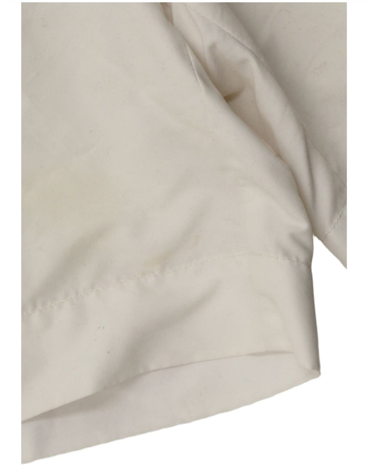 Pantaloni scurți de înot grafic pentru bărbați Bikkembergs, mari, alb, din poliester