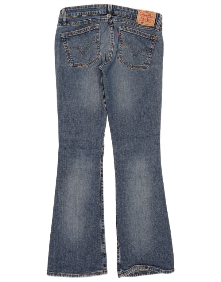 Blugi Levi's 524 Super Low Bootcut Medium W30 L30 Bumbac albastru