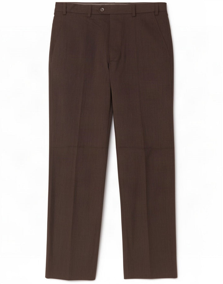Marks & Spencer Pantaloni de costum pentru bărbați cu ajustare normală W32 L31 Gri poliester
