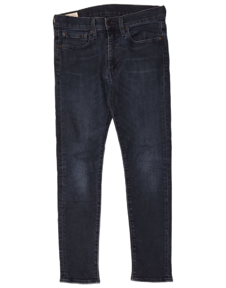 Blugi slim pentru bărbați Levi's W32 L30 bumbac bleumarin