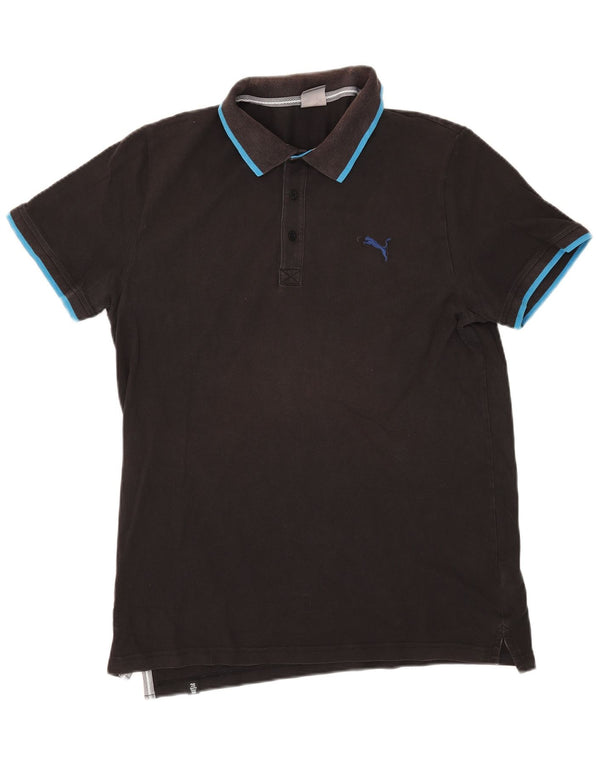 Tricou polo pentru bărbați Puma XL, bumbac negru