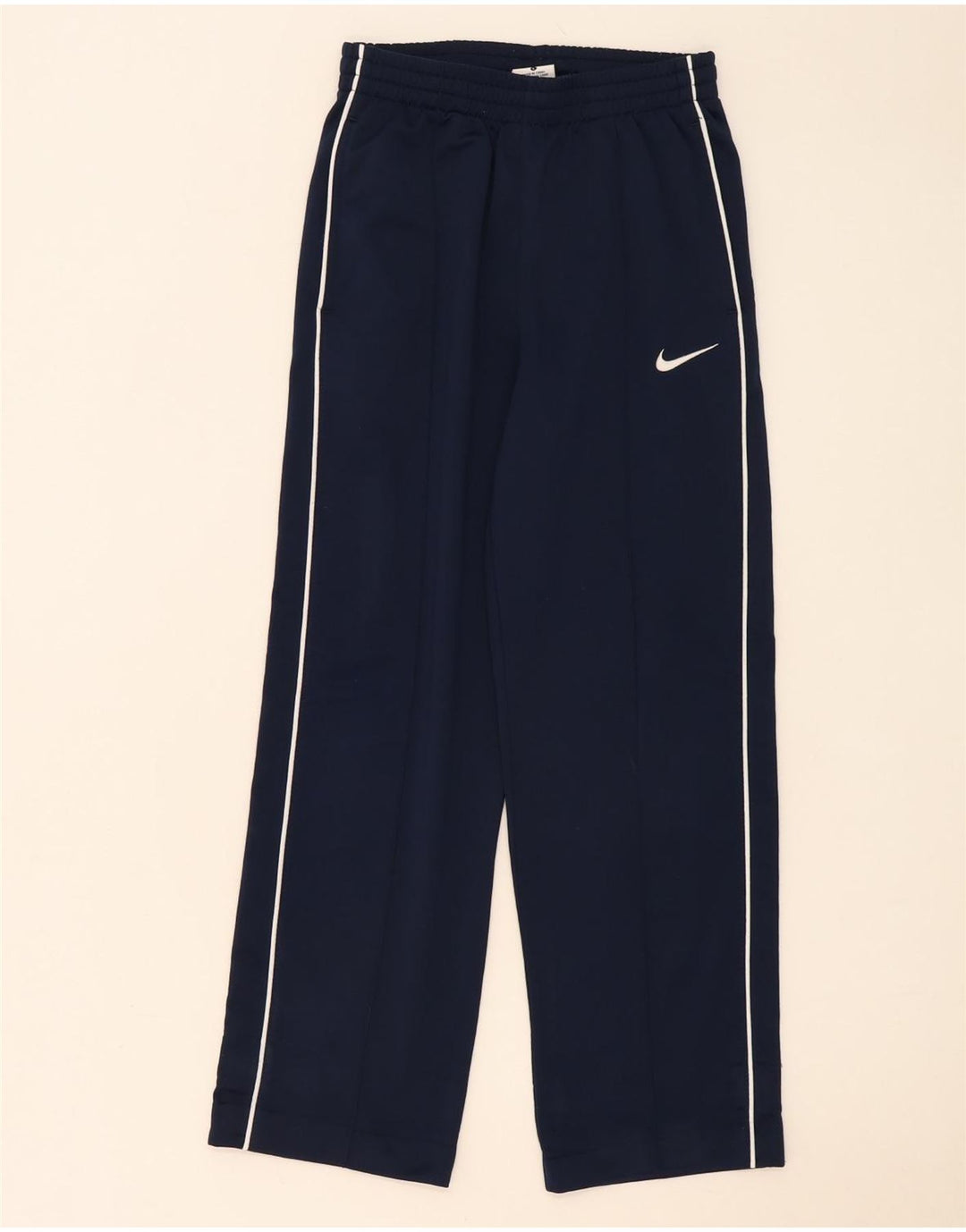 Pantaloni de trening Nike pentru fete 12-13 ani, mari, bleumarin, poliester