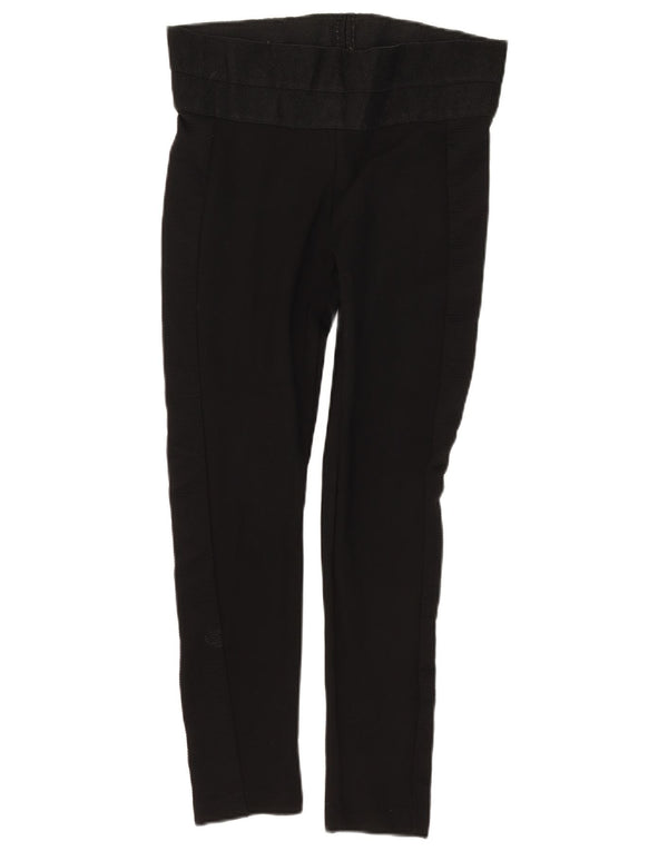 Leggings crop pentru femei Zara UK 14 Large Black