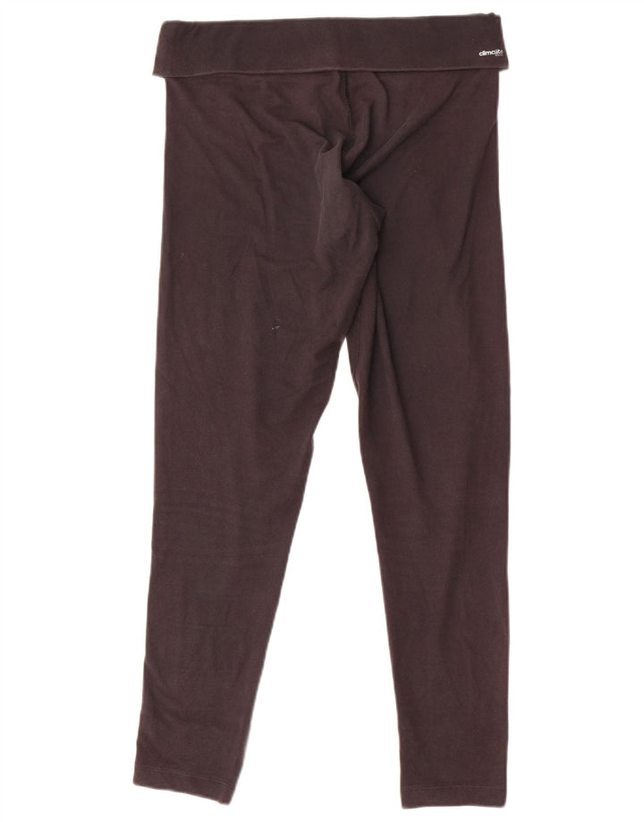 Leggings Climalite Adidas pentru femei UK 12/14 Poliester mediu negru