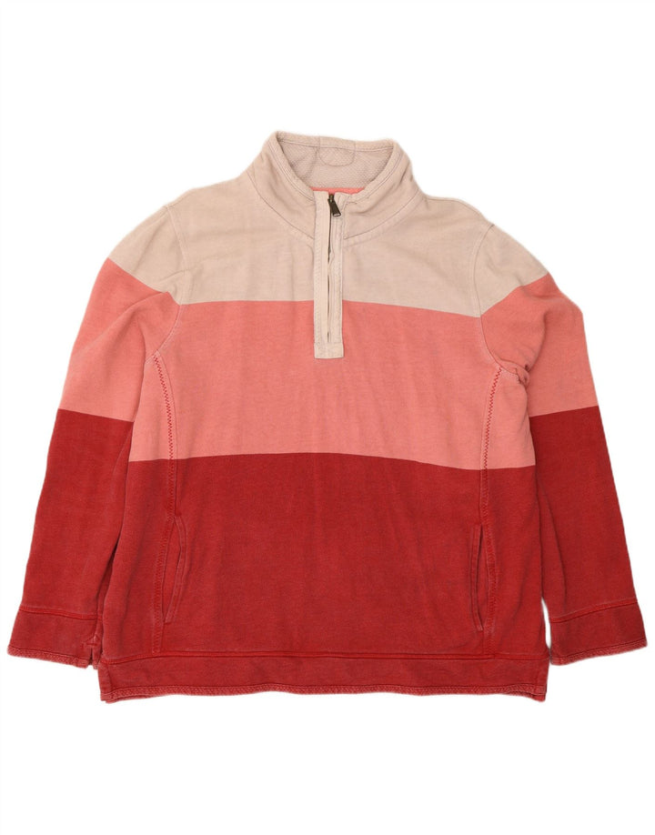 Pulover pentru femei Fat Face UK 18 XL Multicolor Colorblock