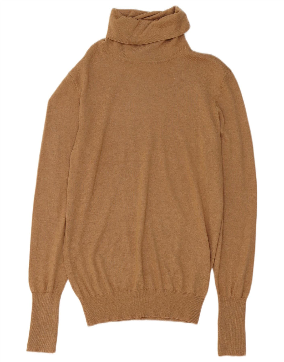 Pulover pentru femei cu gât rulat Zara UK 16 mare maro modal