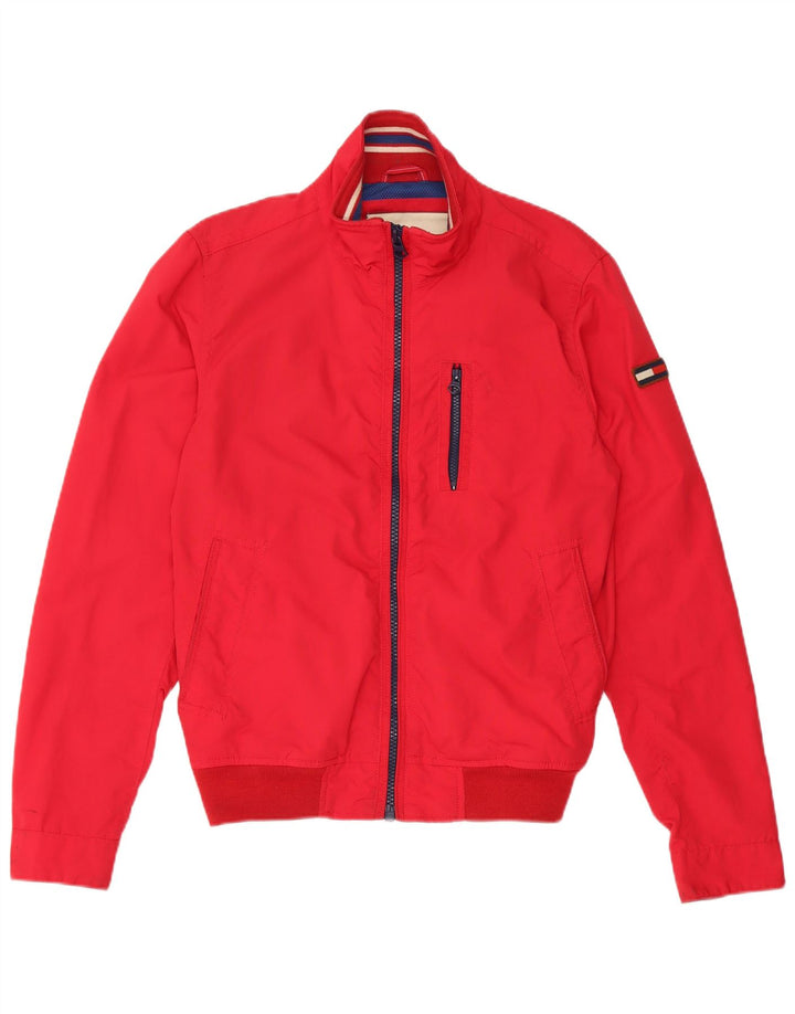 Jachetă bomber pentru bărbați Tommy Hilfiger UK 36 Nylon mic roșu