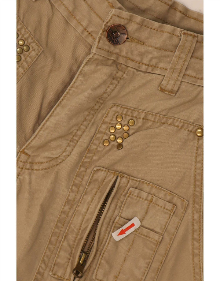 Pantaloni cargo drepti pentru bărbați Lee Cooper W28 L32 bumbac bej