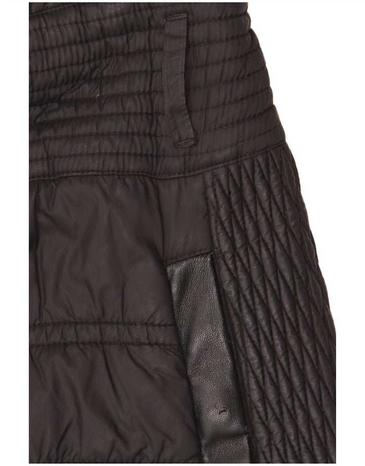 Palton căptușit pentru bărbați Karen Millen UK 10 Poliamidă neagră mică