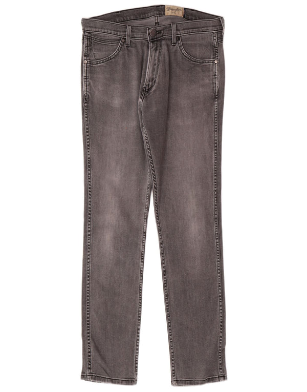 Blugi pentru bărbați Wrangler Bostin skinny W33 L32 bumbac gri