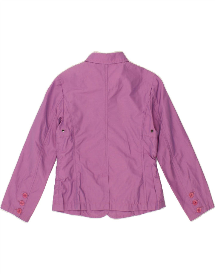 WOOLRICH Girls Bomber Jacket 5-6 Years Purple Cotton Vintage Woolrich and Second-Hand Woolrich from Messina Hembry 