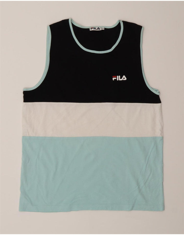 Vestă Fila Băieți Top 15-16 Ani Multicolor Colorblock