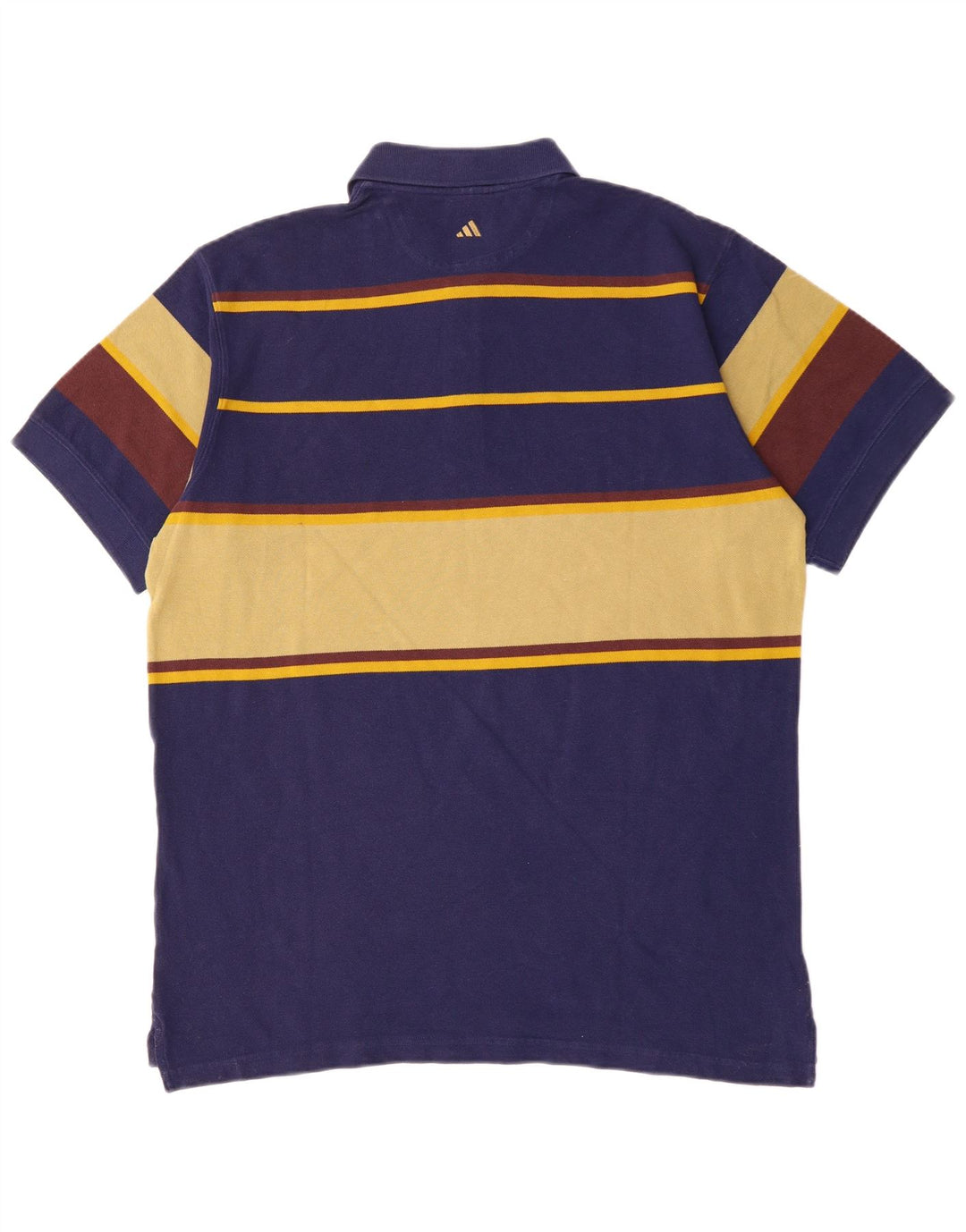Tricou polo ADIDAS pentru bărbați Marea Britanie 44/46, mare, albastru bleumarin, bumbac color bloc