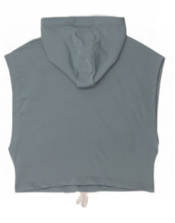 Top cu vestă supradimensionată cu glugă pentru femei Under Armour UK 10 Small Blue