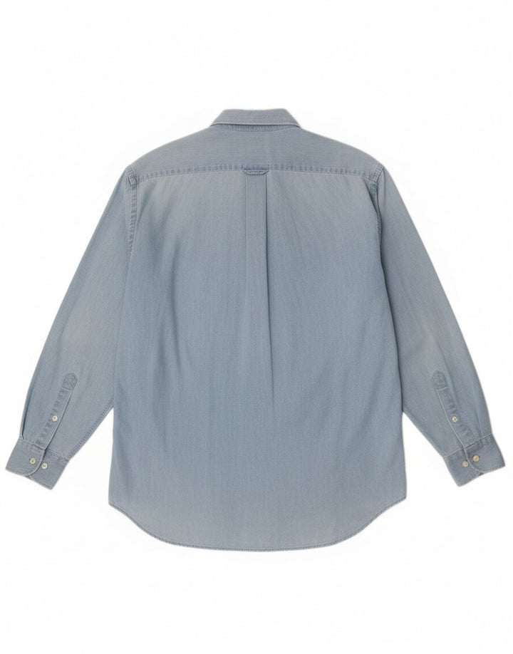 Cămașă de blugi pentru bărbați Fay Bumbac albastru mic