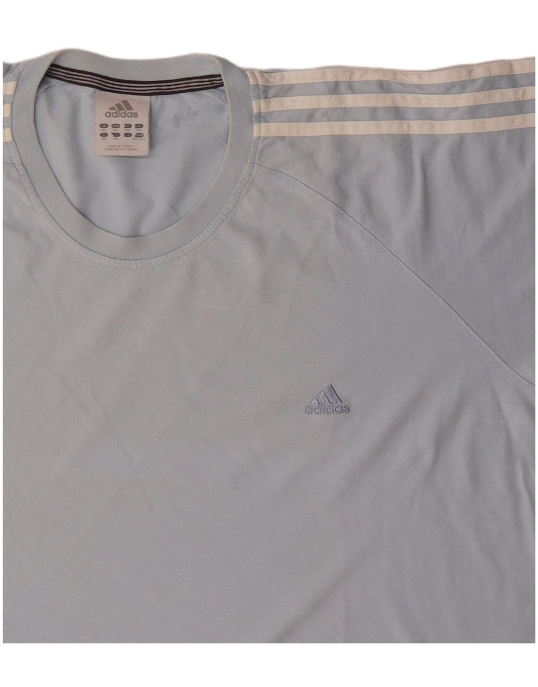 Tricou Bărbați Adidas Top 2XL Bumbac Albastru