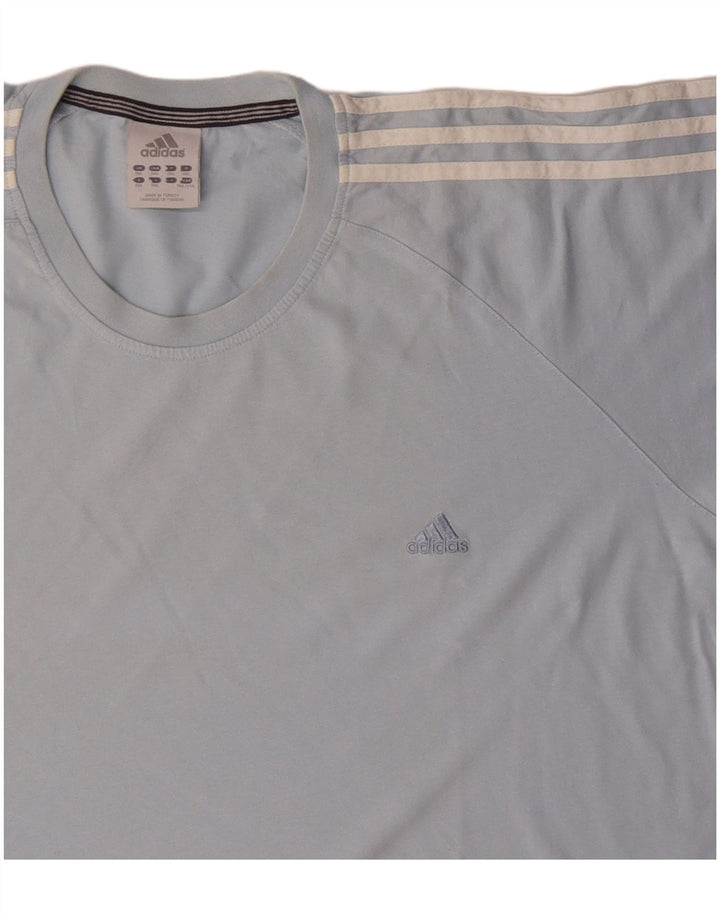 Tricou Bărbați Adidas Top 2XL Bumbac Albastru
