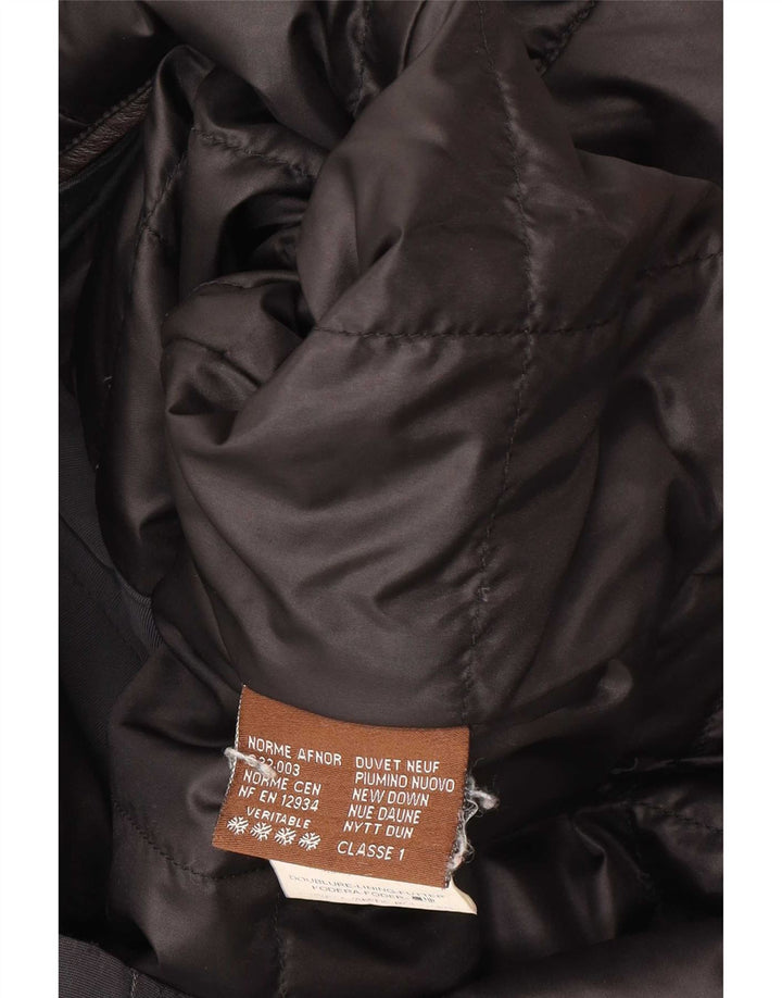 Jachetă militară căptușită pentru bărbați Moncler Mărimea 6 3XL bumbac negru