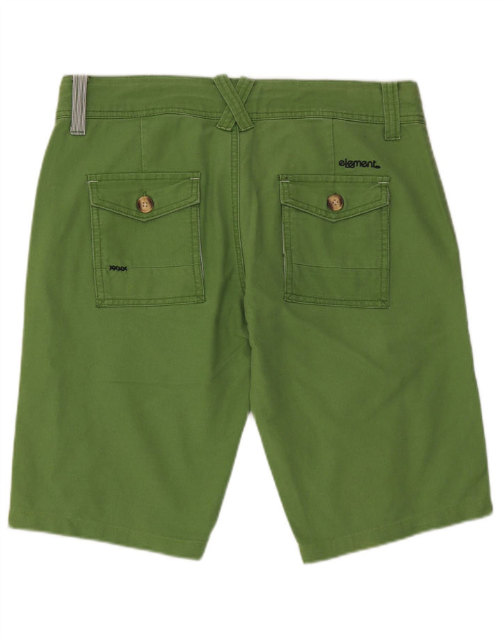 Pantaloni scurți chino pentru bărbați Element W30, bumbac verde mediu
