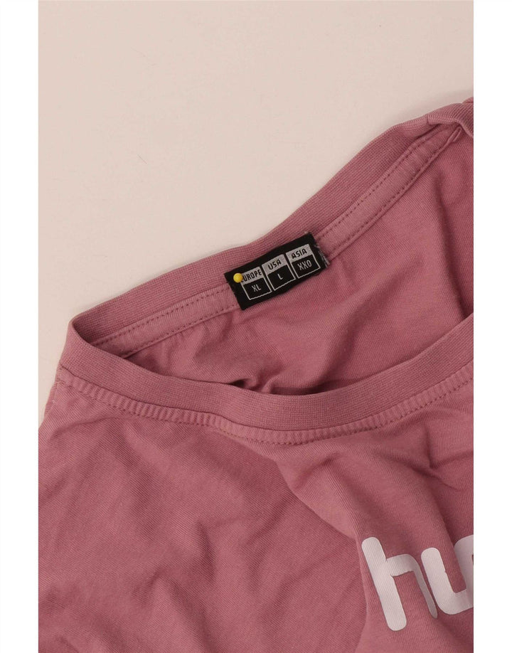 Tricou grafic pentru bărbați Hummel Top mare roz