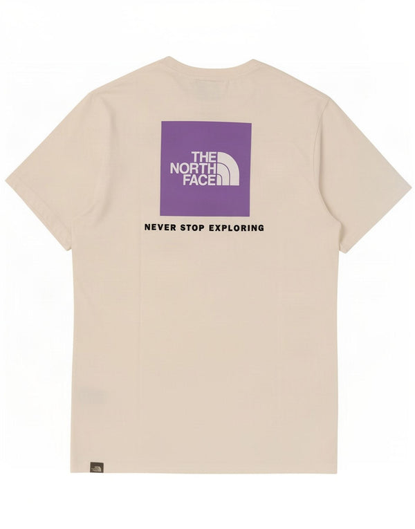 Tricou grafic pentru bărbați The North Face Top Medium White Bumbac