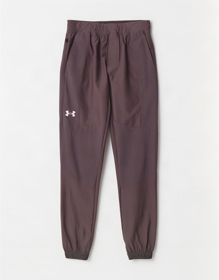 Pantaloni de trening grafic pentru bărbați Under Armour Pantaloni de jogging Gri mediu Poliester