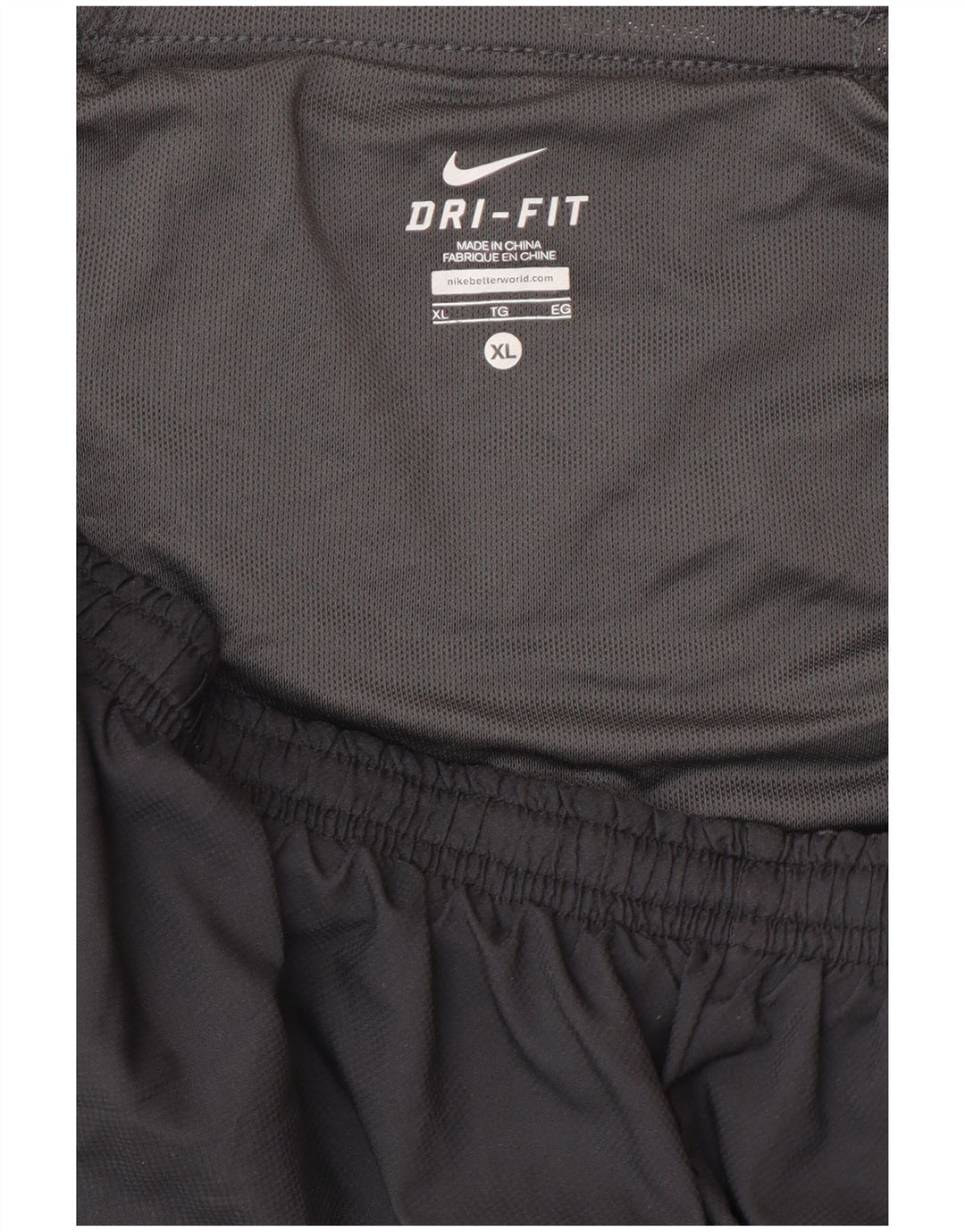 Pantaloni scurți sport pentru bărbați Nike XL poliester negru