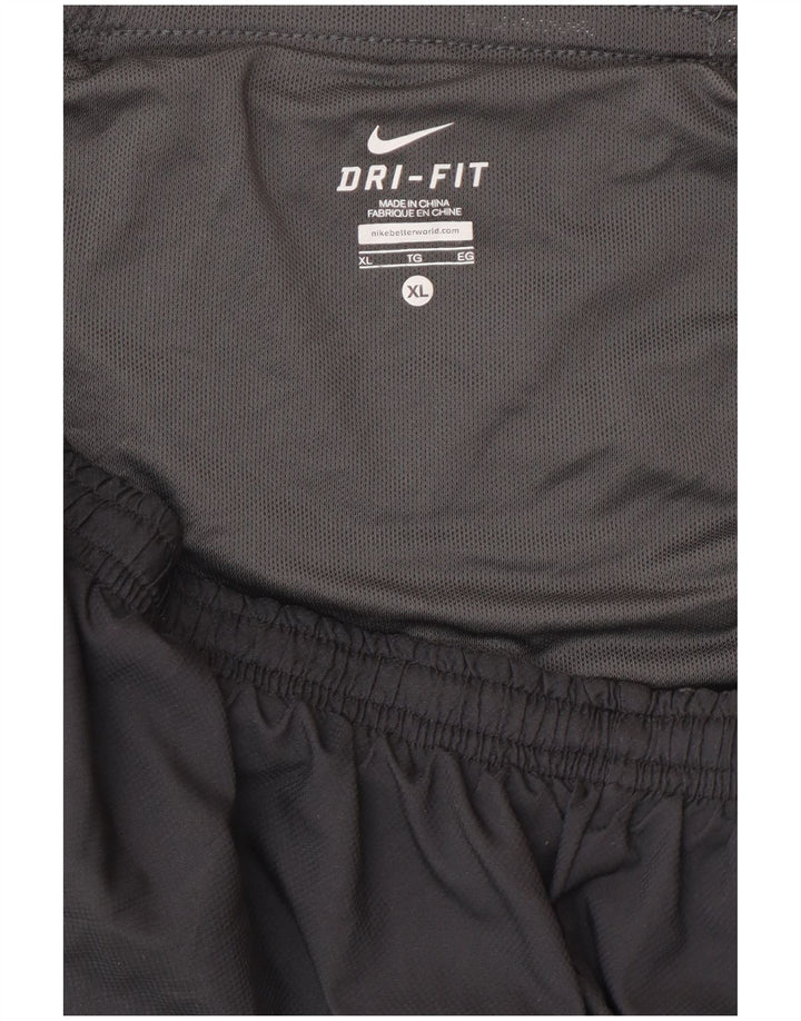 Pantaloni scurți sport pentru bărbați Nike XL poliester negru