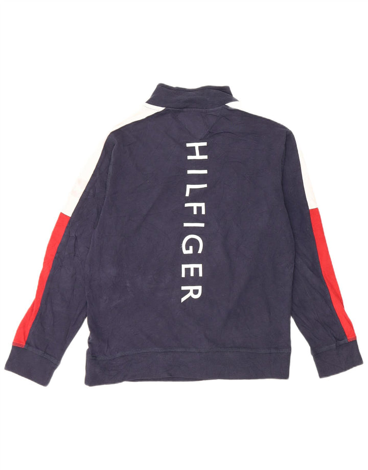 Hanorac Tommy Hilfiger pentru băieți Pulover 15-16 ani mare bleumarin