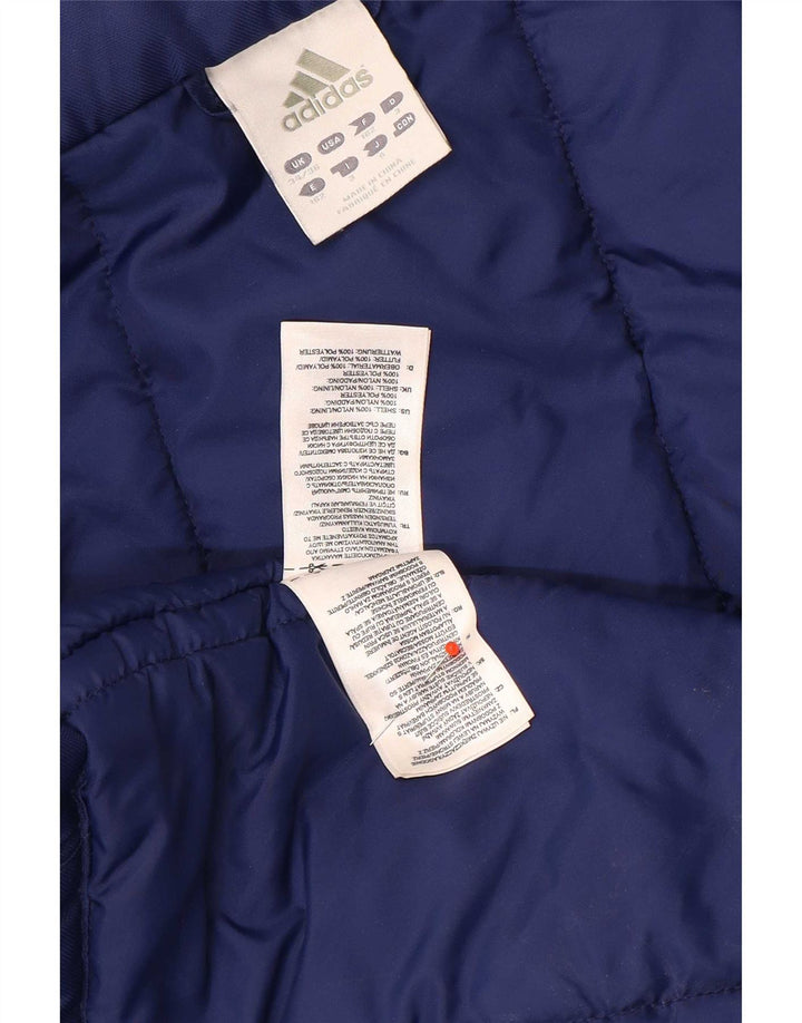 Palton căptușit pentru bărbați Adidas UI 34/36 Nylon mic albastru
