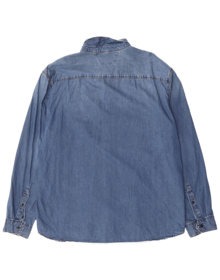 Cămașă de blugi pentru bărbați CALVIN KLEIN JEANS XL Bumbac albastru