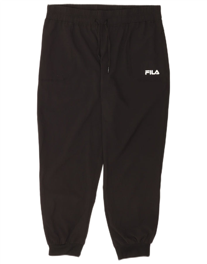 Pantaloni de trening Fila pentru femei Joggeri UK 12 Poliester mediu negru