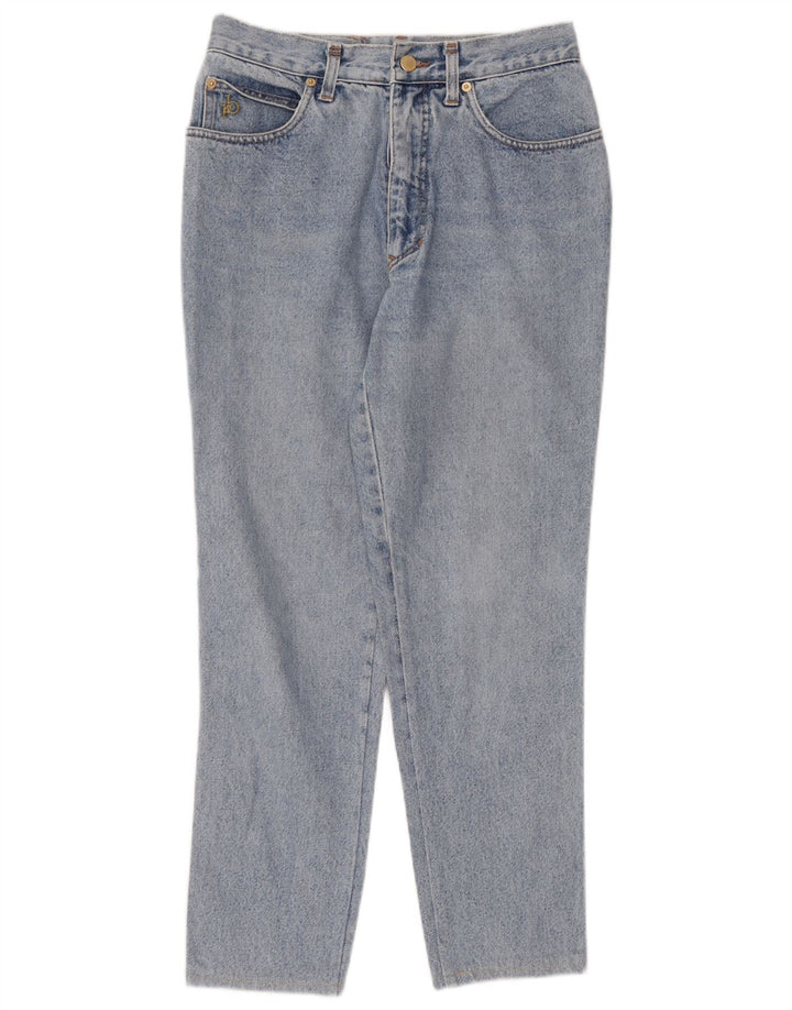 Blugi conici pentru femei Roccobarocco L28 L27 Bumbac albastru